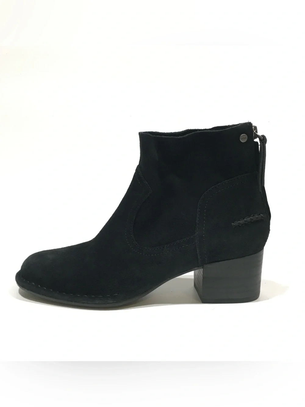 UGG Bandara Ankle boot -Black Suede -Women’s US 6 -NEW - Picture 4 of 8